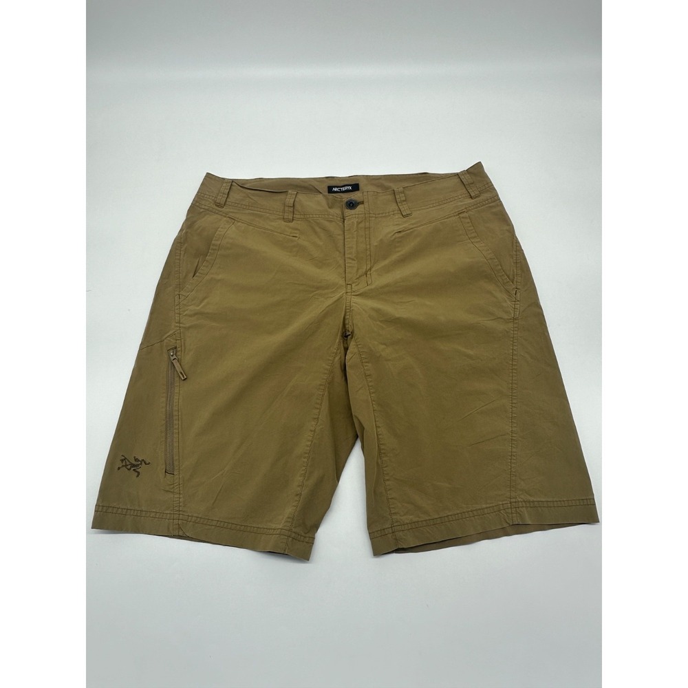 Arcteryx Outdoors Stowe Cargo Shorts Men's 36 11" Inseam Brown